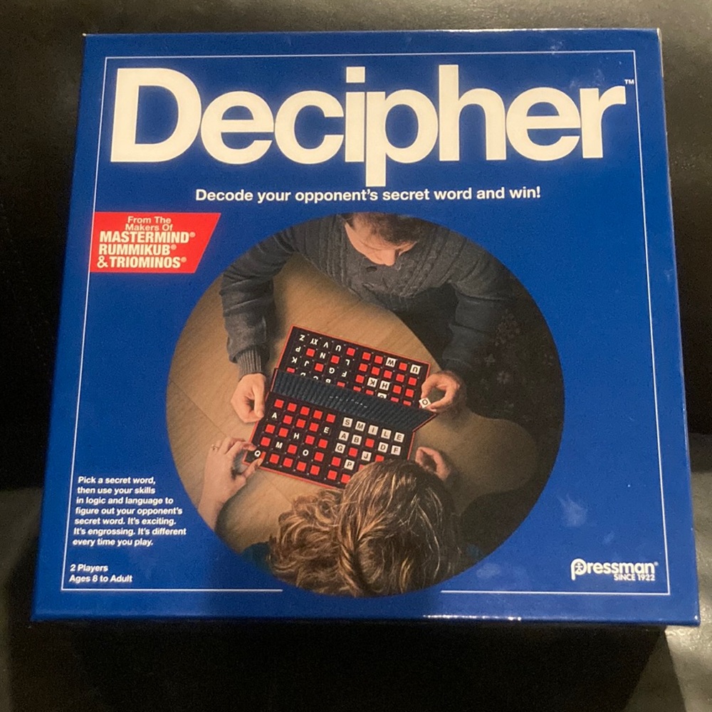 Pressman Decipher Game